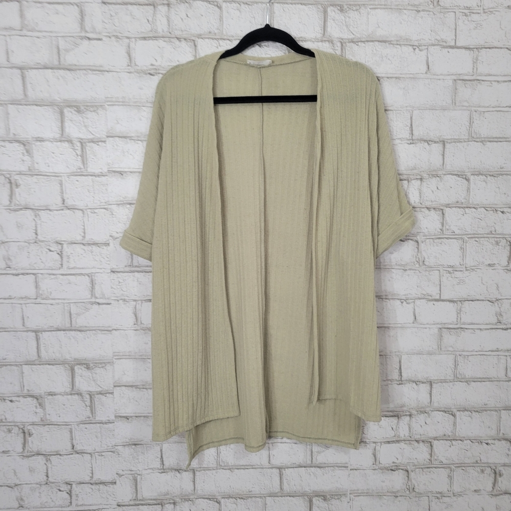 myesper apparel‎ short sleeve sweater cardigan
